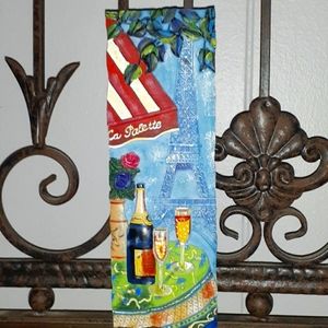 French Cafe Eiffel Tower Wall Tile Art Decor Paris